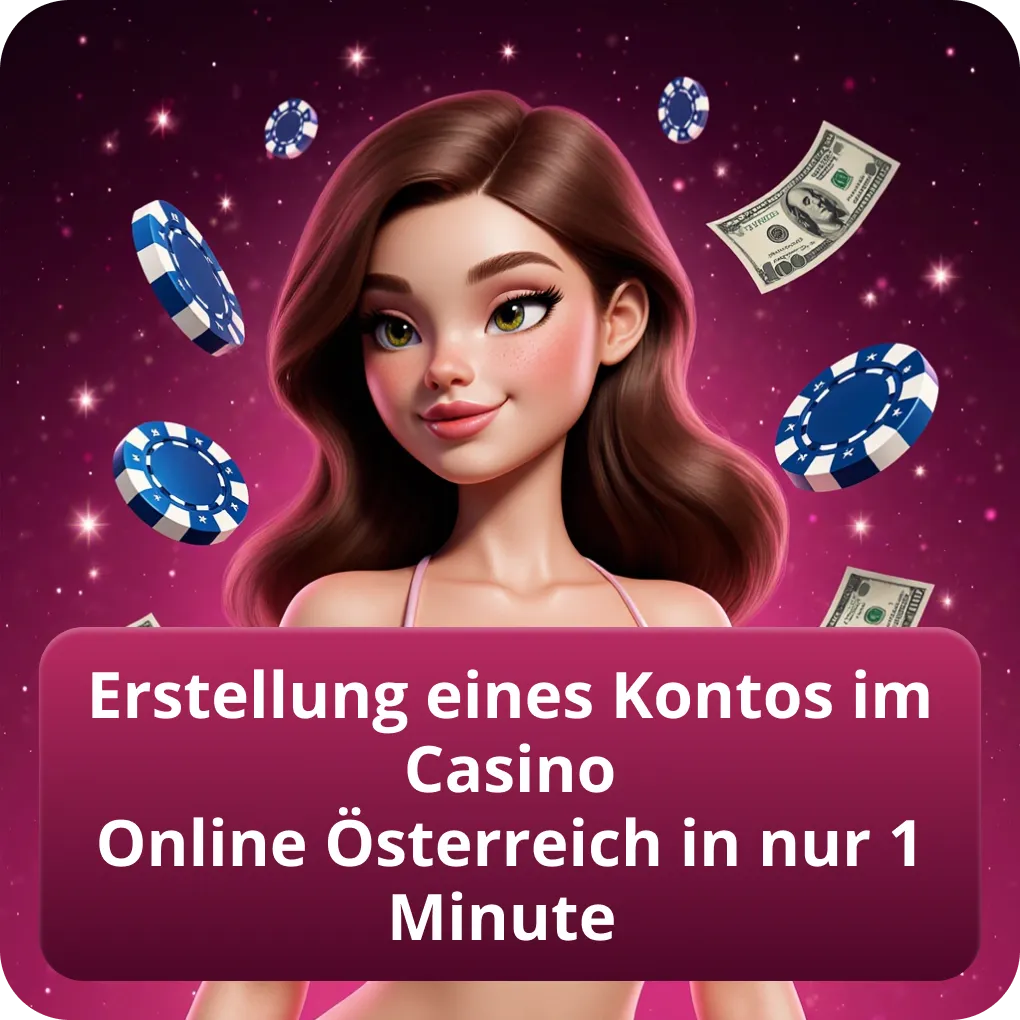 Erstellung eines Kontos im Casino Online Österreich in nur 1 Minute